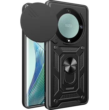 Pouzdro na mobilní telefon Techsuit CamShield řada Honor Magic5 Lite Černá