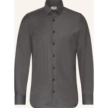 Pánská košile Olymp Pánská Košile Level Five Body Fit, tmavě šedá, 42