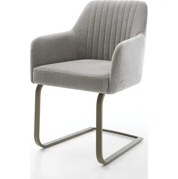 Jídelní židle DELIFE Jídelní židle Greg-Flex strukturovaná látka Měkký šedá jídelní židle plochá Titanová barva taštičkové pružiny