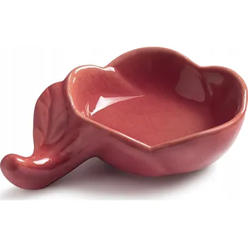 Svícen Keramický svícen List malinový