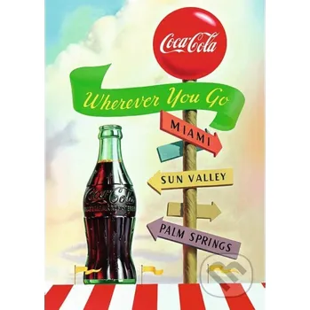 Trefl Puzzle 1000 Premium Plus - Coca-Cola: Kamkoľvek idete - Trefl Trefl