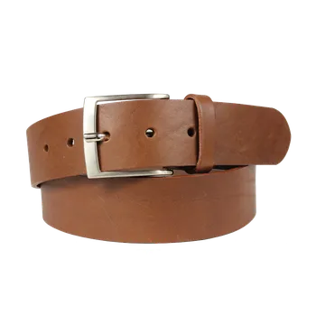 Opasek NovaKabelka.cz Pánský kožený pásek Cintura Nuovo Marrone Secondo