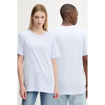 Pánské tričko Bavlněné tričko Converse 10023876.A48 modrá 05X, vel. XS