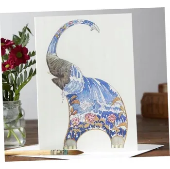 Obraz Přání A031 B6 + obálka Slon ve vodě