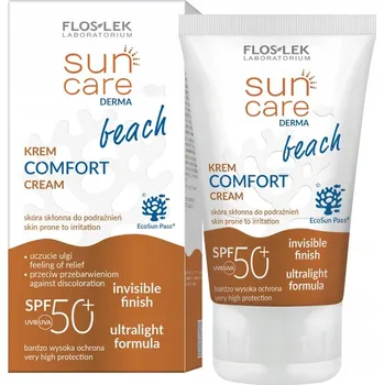 Přípravek na opalování Opalovací krém Flos-Lek SUN CARE DERMA SPF 50+ 50 SPF 50 ml