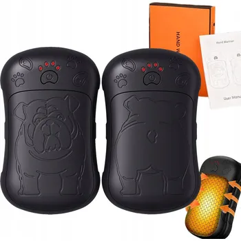 Zabezpečení domácnosti OHŘÍVAČ RUKOU S MAGNETICKÝM DESIGNEM A POWERBANKOU, PŘENOSNÝ 6000 mAh