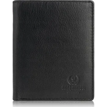 Peněženka Paolo Peruzzi , přírodní kůže, černá - muž