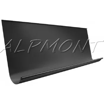 okap Okapový žlab nástřešní r.š.670mm pozinkovaný Lakovaný RAL 9007 stříbrná tmavá dl.2m