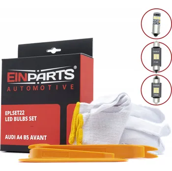 Osvětlení interiéru vozidel SADA LED ŽÁROVEK DO INTERIÉRU PRO AUDI A4 B5 AVANT