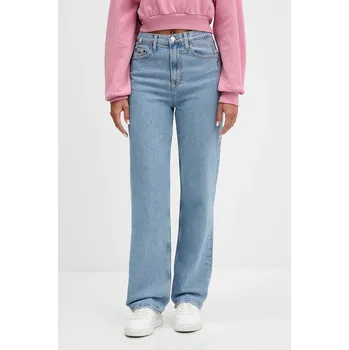 Dámské džíny Džíny Tommy Jeans dámské, high waist, DW0DW22147 modrá 55J, vel. 26/30