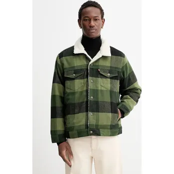 Bunda Levi's zelená barva, zimní, A6030 78A, vel. L