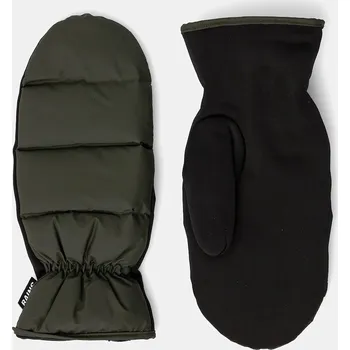 Rukavice Rukavice Rains Lohja Puffer Mittens W1T2 zelená barva, 16080-03 16080.03 87X, vel. M/L