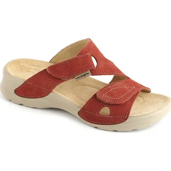 Dámská zdravotní obuv Pantofle KIVI zdravotní obuv dámská červená 2K-T15 Medistyle 38