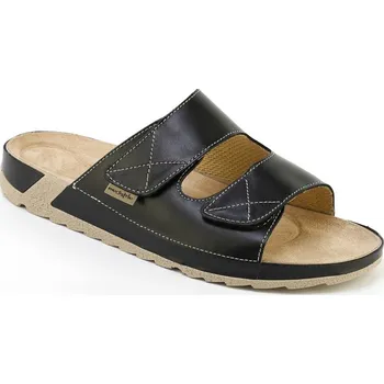 Pánská zdravotní obuv Pantofle VILÉM zdravotní obuv pánská černá 5V-J16 Medistyle 46