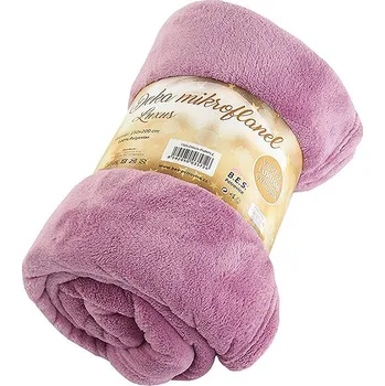 deka B.E.S. - Petrovice Deka mikroflanel EXCLUSIVE 150 × 200 - Purple