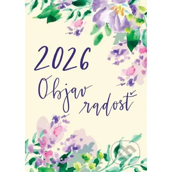 Záložka Diár pre veriacu ženu 2026: Objav radosť - Miroslava Kilianová, Anna Berthotyová Don Bosco