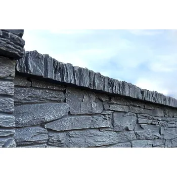 Plot Kryt desky Magicrete – vzor štípaná břidlice, Shale šedá