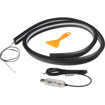 LED páska LED ambientní osvětlení RGB pod přední okno - vnější