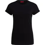 Hugo Dámské Tričko The Plain, černá, 38