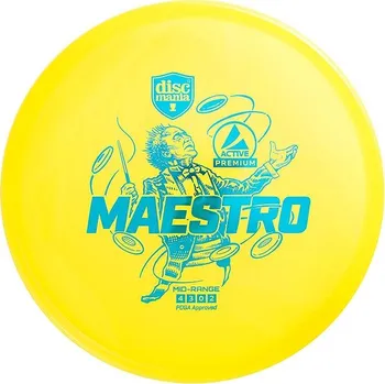 Frisbee Discmania Active Premium Maestro Yellow