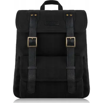 Městský batoh Batoh pánský na notebook černý do školy do práce A4 Paolo Peruzzi