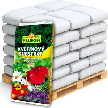 Tuhé palivo Květinový substrát FLORIA, 51 x 50 l