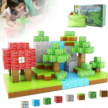 ostatní stavebnice Stavebnice Čtvercové bloky Pixely 3D kostky