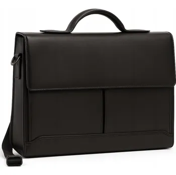 Taška na notebook 15,6" business brašna přes rameno prostorná černá odolná