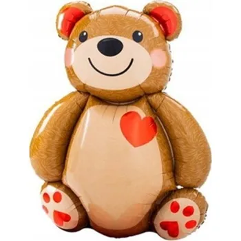 Balónek Fóliový balónek MEDVÍDEK na narozeninovou oslavu, 67 cm x 91 cm