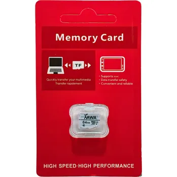 Paměťová karta PAMĚŤOVÁ KARTA TF microSD 64GB XAWA