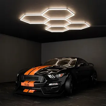 LED Stropní svítidlo LED/192W/85-265V 4000K 298x209 cm CRI 90 IP54 bílá