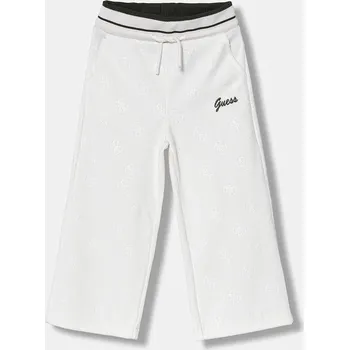 Chlapecké kalhoty Dětské tepláky Guess béžová barva, J5BQ17 K1902 J5BQ17.K1902.9BYA 01X, vel. 118-122