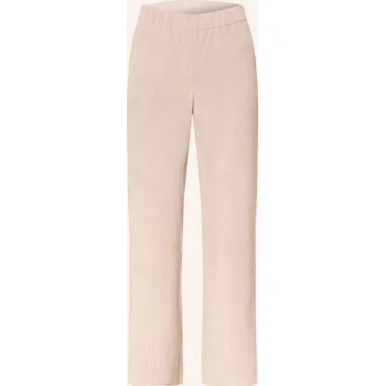 Mac Dámské Manšestrové Kalhoty Chiara, béžová, 54