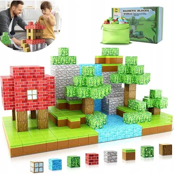 ostatní stavebnice STAVEBNICE STAVEBNICE pro děti, 48 dílků – kreativní sada