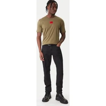 Pánské tričko HUGO T-Shirt Diragolino 50447978 Zelená Regular Fit S