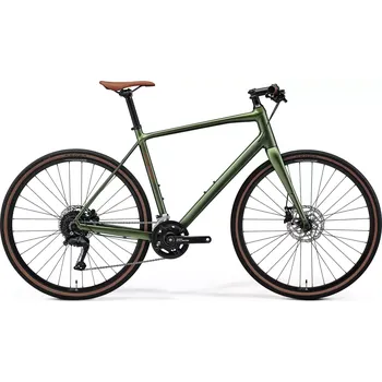 Silniční kolo MERIDA SPEEDER 100 Silk Fog Green(Brown) M