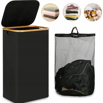 VELKÝ KOŠ NA PRÁDLO, SPODNÍ PRÁDLO, HRAČKY S VÍKEM, KONTEJNER, VELKÝ 100L KUFR