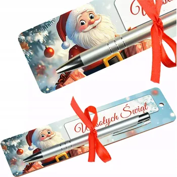 Doplněk ke knize Záložka do knihy s propiskou – dárek na Mikuláše, Vánoce, pro děti do školy