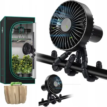 Domácí ventilátor Mini ventilátor Bedee STOLNÍ VENTILÁTOR do KANCELÁŘE černý