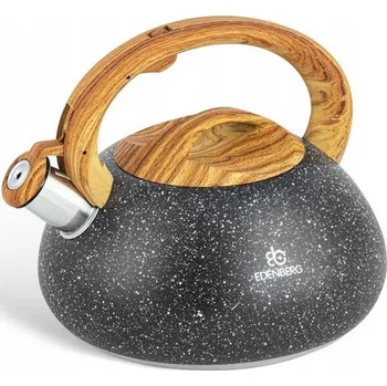 Varná konvice Konvice tradiční ocelová Edenberg 3 l bílá, černá, žlutá