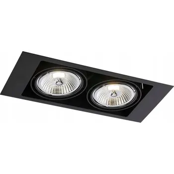 Bodové svítidlo Obdélníkové bodové svítidlo Shilo černé