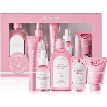 SADA PRO INTIMNÍ HYGIENU OCHRANNÁ HYDRATAČNÍ ZKLIDŇUJÍCÍ 5-KROKOVÁ