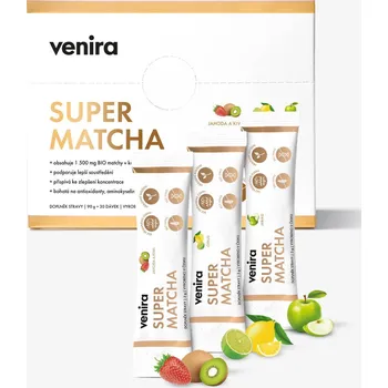 Čaj VENIRA super matcha, mix 3 příchutí, 30 sáčků, 90 g