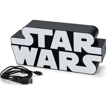 Lampička 721337 - Tchibo - Nápis s LED »Star Wars« - barva: černá