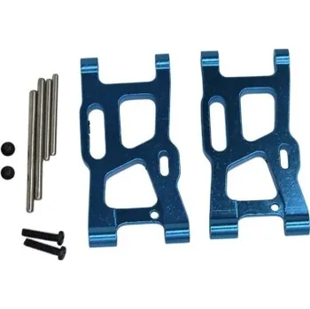 RC náhradní díl WLtoys přední spodní ramena (slitina kovu a hliníku) modrá 144016