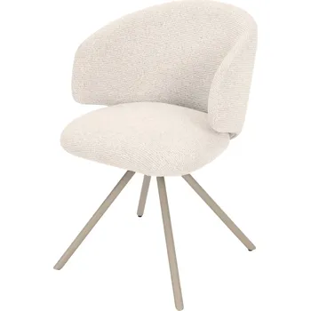 Jídelní otočná židle Pearl béžová