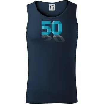 Záleží na úhlu pohledu - 50 - Tílko pánské Core - 2XL ( Námořní modrá (velmi tmavá - téměř černá) )