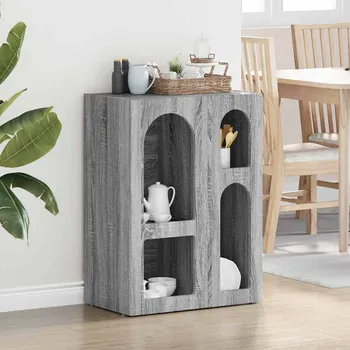 Příborník do zásuvky vidaXL Servírovací skříň Šedá Sonoma 59 x 35 x 80.5 cm