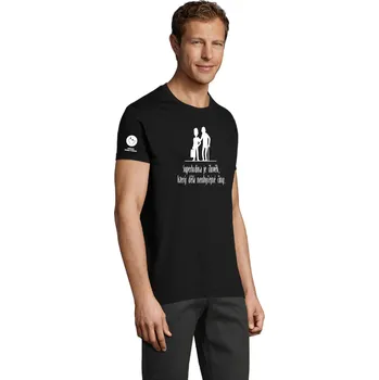 Pánské tričko Pánské tričko KRÁSA POMOCI - Superhrdinové M