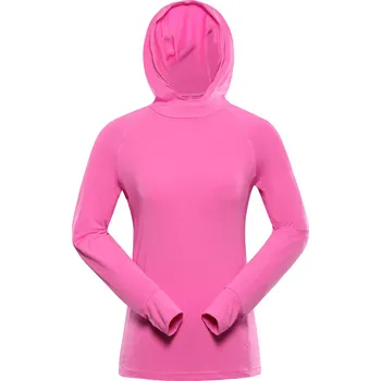 Dámské oblečení Alpine Pro Izara Dámská funkční mikina s reflexními prvky LSWE432 463 S